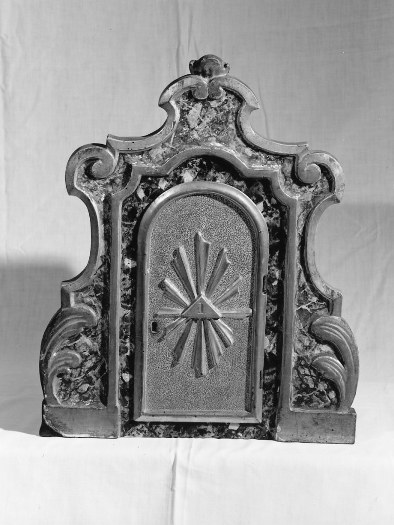 tabernacolo - manifattura emiliana (seconda metà sec. XVIII)