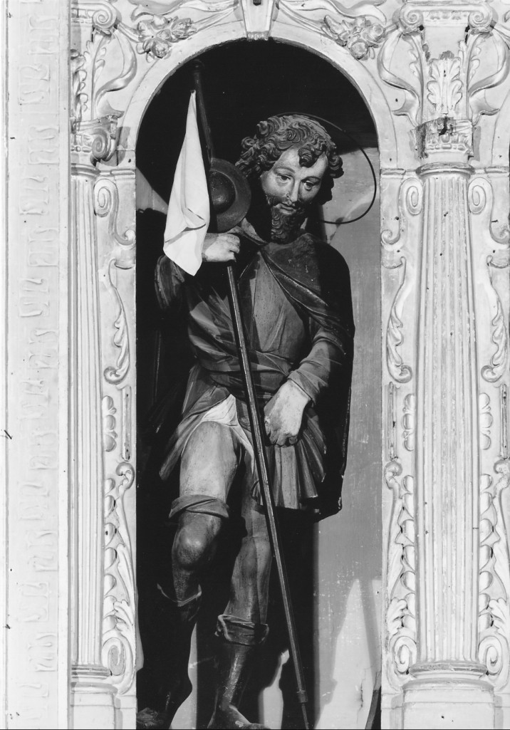 San Rocco (statua) - ambito emiliano (prima metà sec. XVII)
