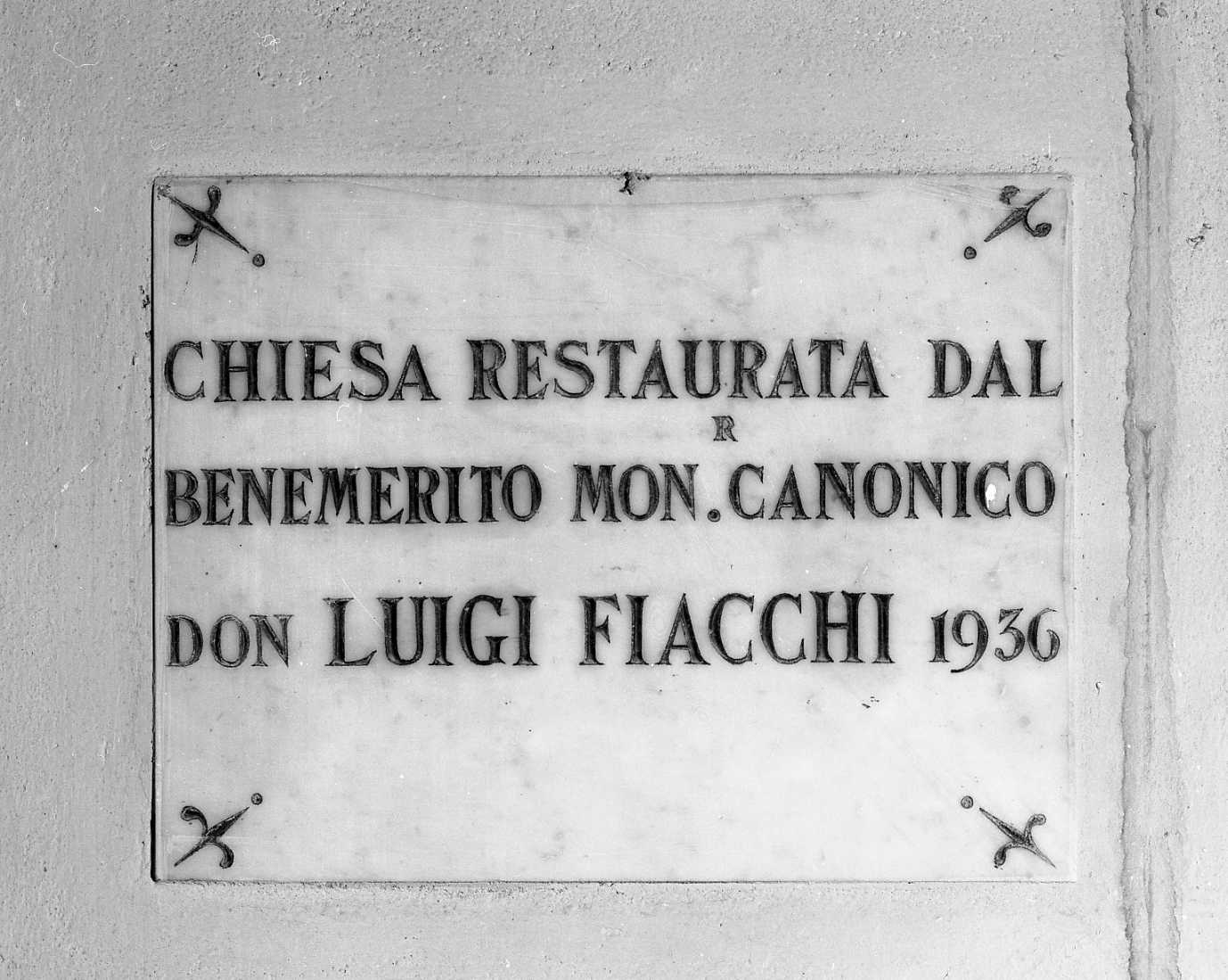 lapide documentaria - manifattura ferrarese (sec. XX)