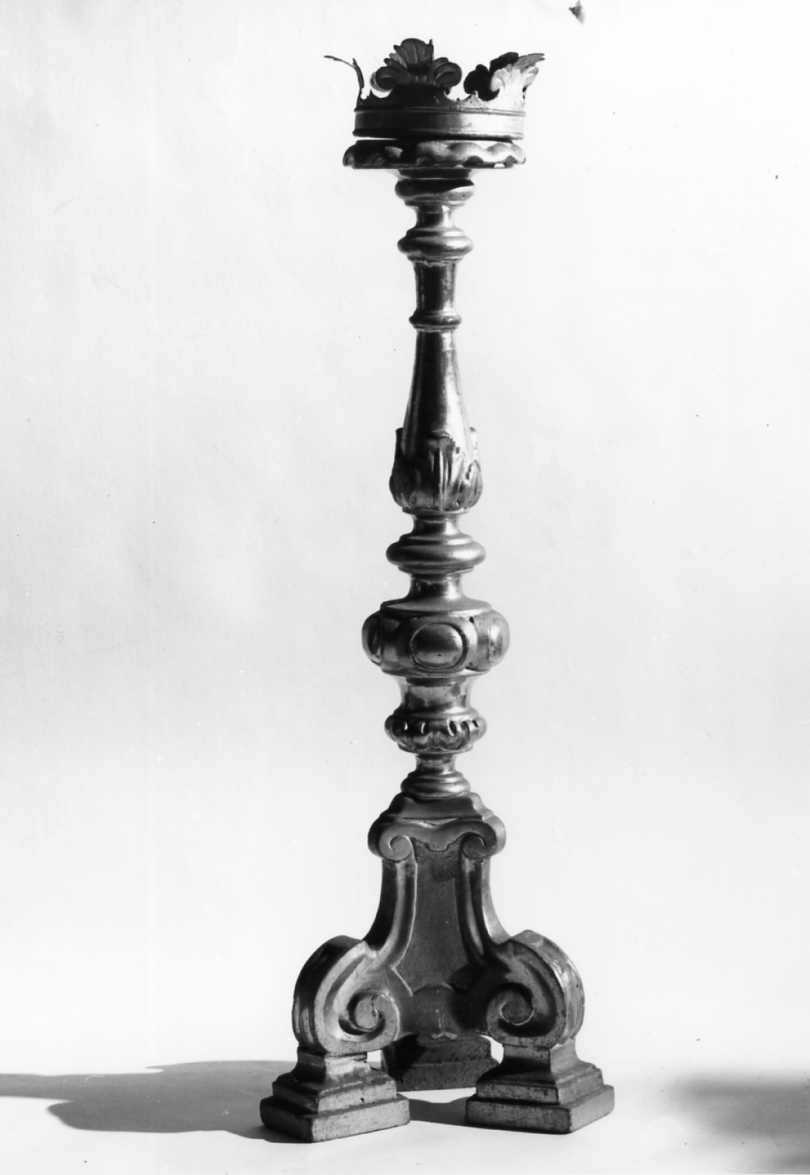 candeliere - ambito emiliano (seconda metà sec. XVIII)