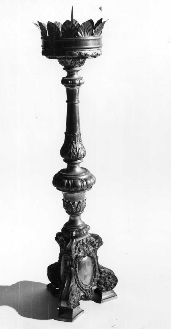 candeliere - ambito emiliano (secc. XVIII/ XIX)