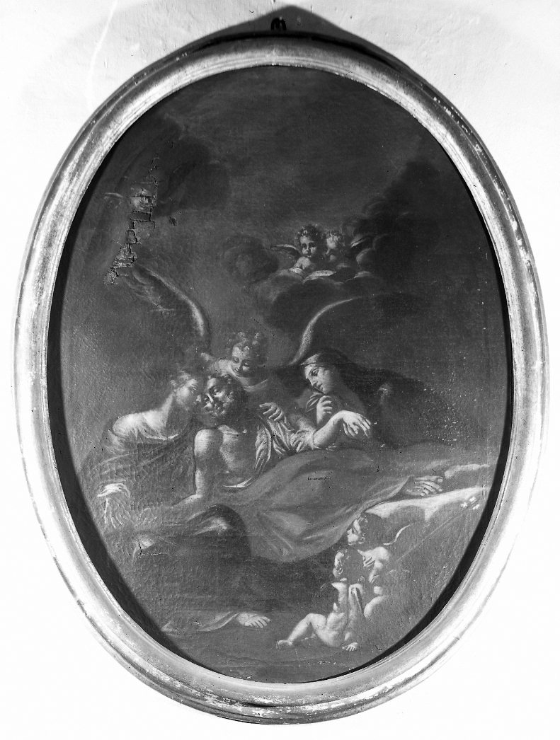 morte di San Giuseppe (dipinto) - ambito emiliano-romagnolo (sec. XVIII)