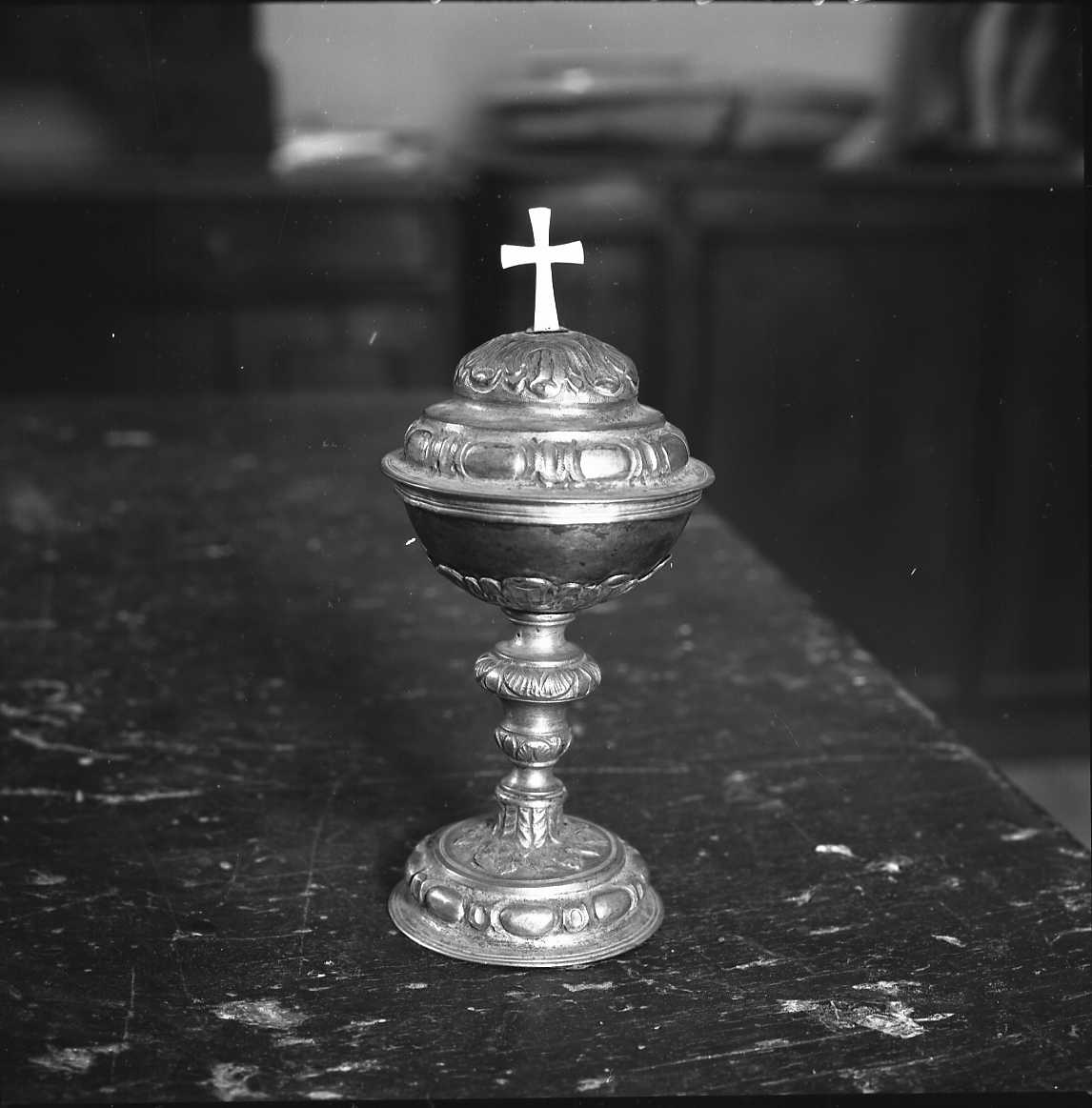 pisside da viatico - bottega emiliano-romagnola (sec. XVIII)