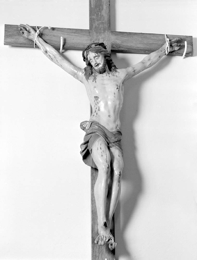 Cristo crocifisso (scultura, opera isolata) - manifattura emiliana (ultimo quarto sec. XVIII)