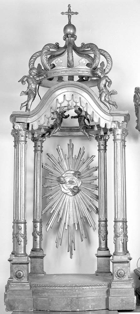 ciborio, opera isolata - manifattura emiliana (primo quarto sec. XX)