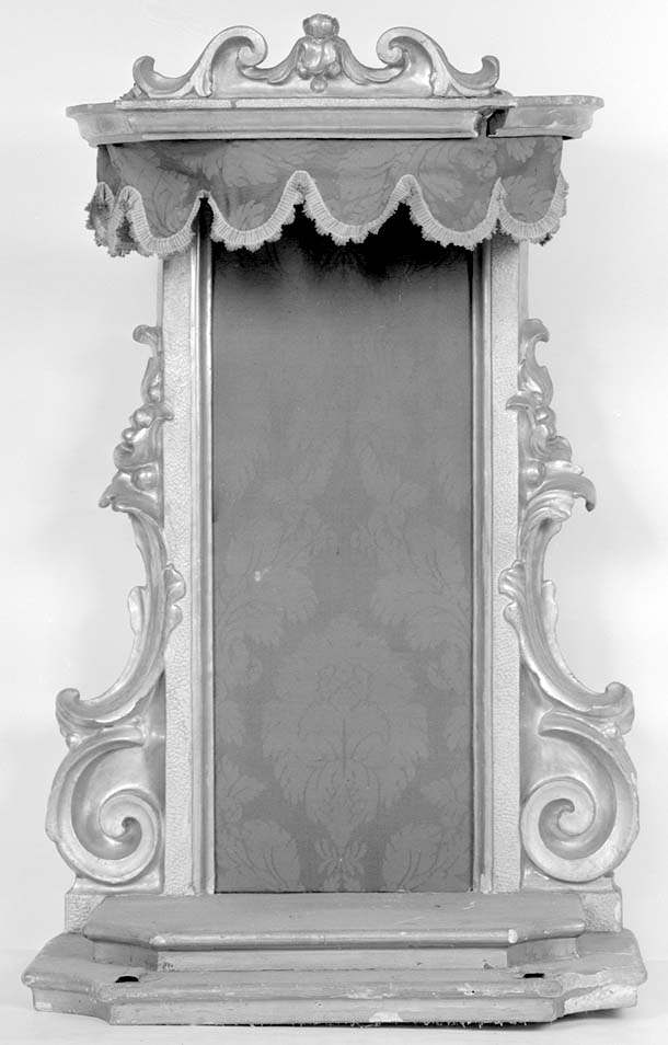 tronetto per esposizione eucaristica, opera isolata - manifattura emiliana (ultimo quarto sec. XVIII)