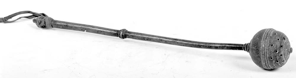 aspersorio, opera isolata - manifattura emiliana (ultimo quarto sec. XVIII)