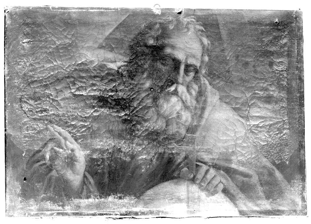 Dio Padre (dipinto, opera isolata) - ambito emiliano (primo quarto sec. XVIII)