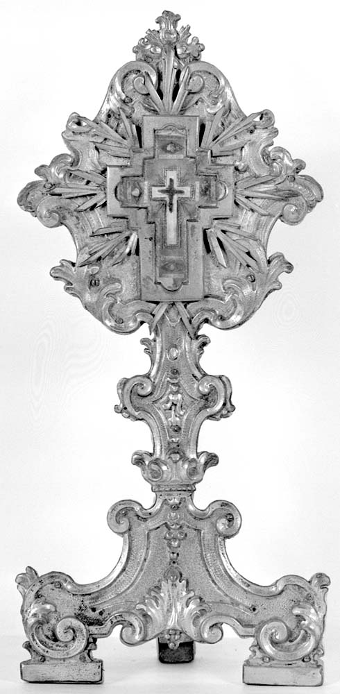 reliquiario - a ostensorio, opera isolata - manifattura emiliana (secondo quarto sec. XVIII)