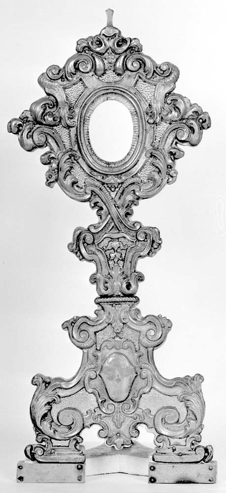 reliquiario - a ostensorio, opera isolata - manifattura emiliana (secondo quarto sec. XVIII)