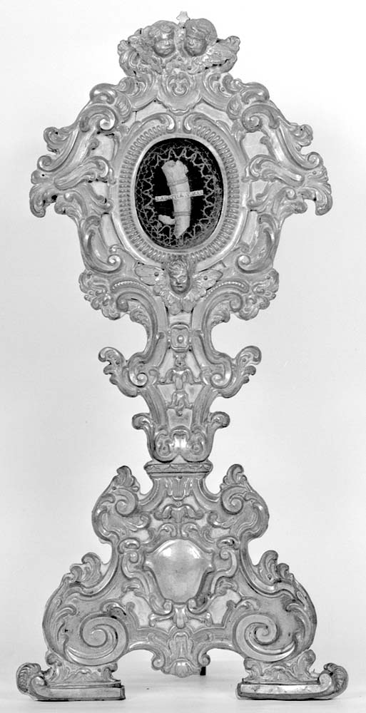 reliquiario - a ostensorio, opera isolata - manifattura emiliana (secondo quarto sec. XVIII)