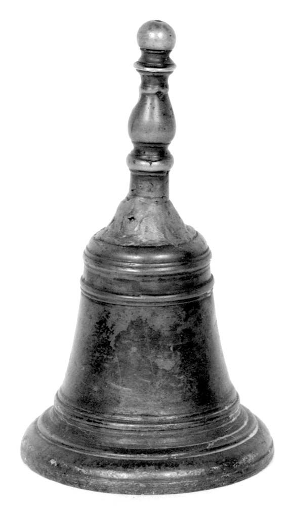 campanello d'altare, opera isolata - manifattura emiliana (seconda metà sec. XVIII)