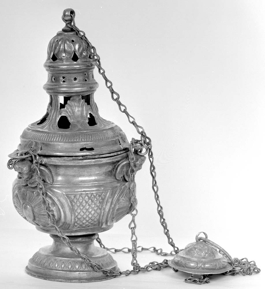 turibolo, opera isolata - manifattura emiliana (primo quarto sec. XIX)