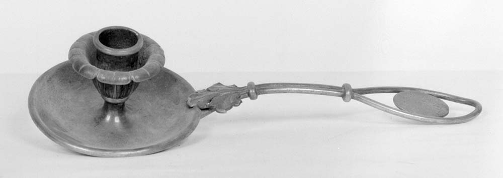 palmatoria, opera isolata - manifattura emiliana (sec. XIX)