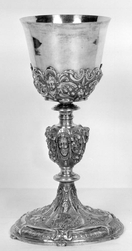 calice, opera isolata - manifattura emiliana (ultimo quarto sec. XVII)