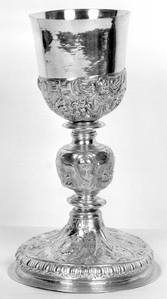 calice, opera isolata - manifattura emiliana (prima metà sec. XVII)