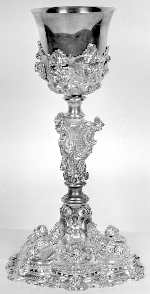 calice, opera isolata - bottega emiliana (prima metà sec. XX)