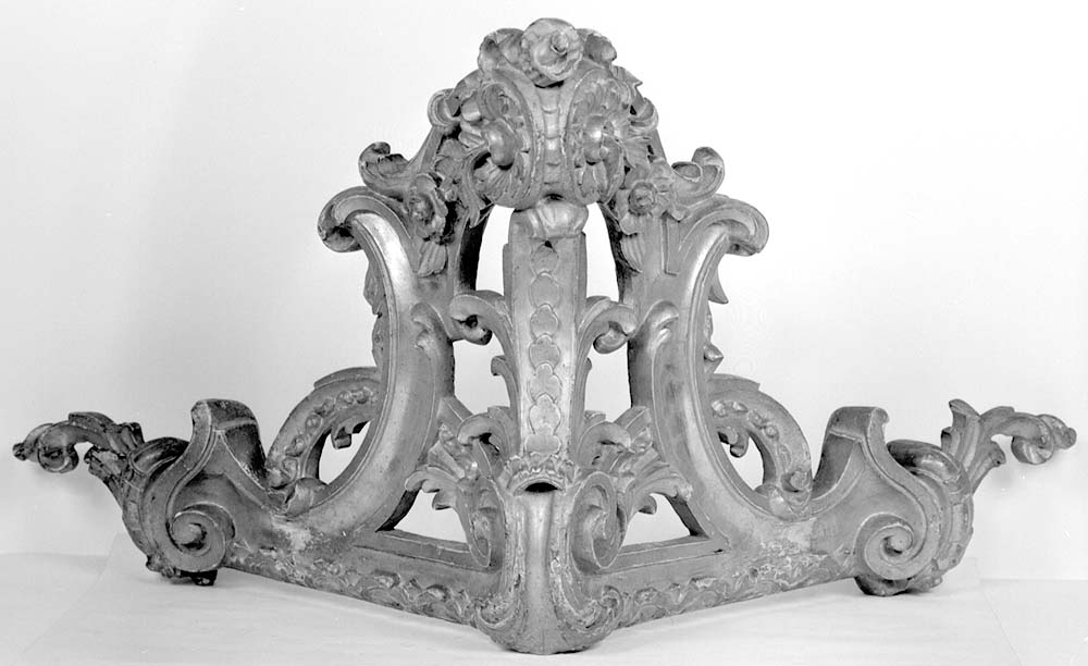 baldacchino processionale, opera isolata - manifattura emiliana (prima metà sec. XVIII)