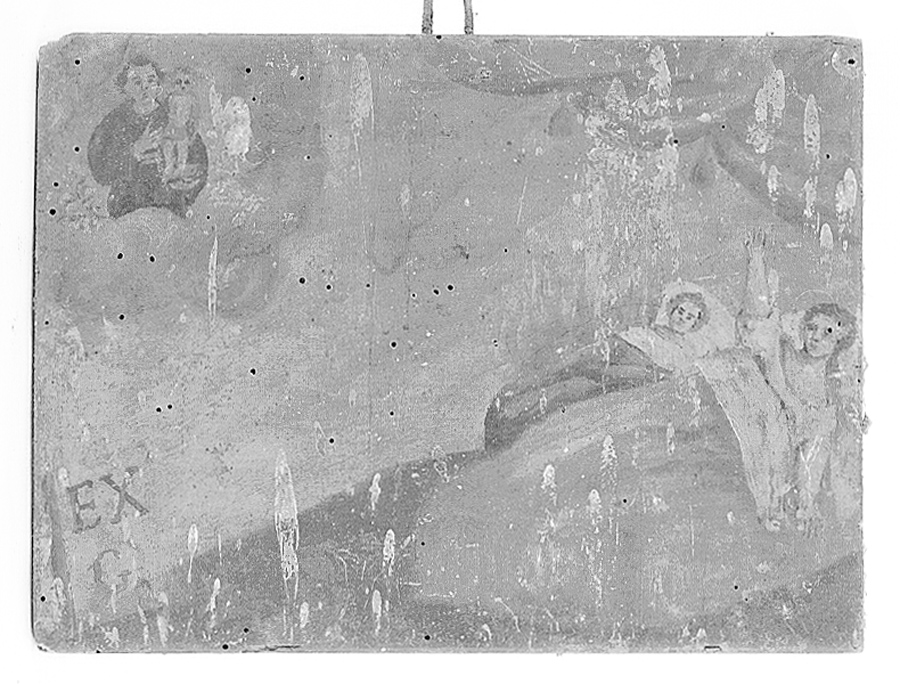 ex voto, opera isolata - manifattura emiliana (seconda metà sec. XVIII)