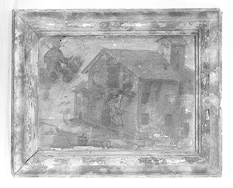 ex voto, opera isolata - manifattura emiliana (sec. XVIII)