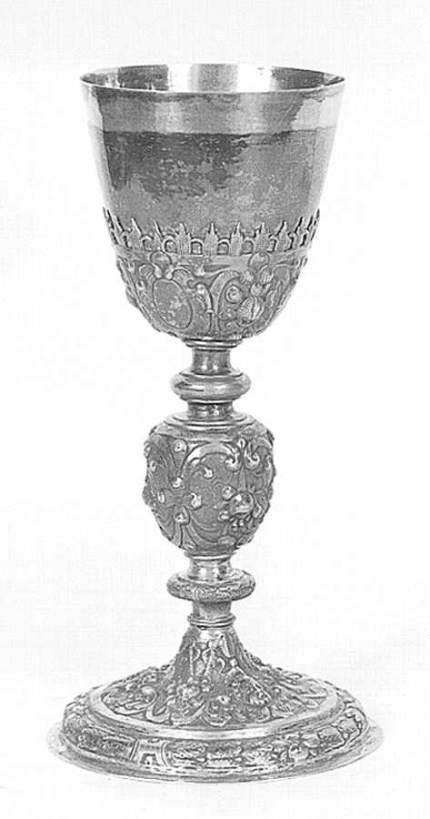calice, opera isolata - bottega emiliana (primo quarto sec. XVII)