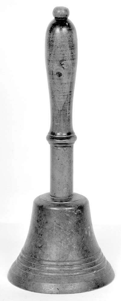 campanello d'altare, opera isolata - manifattura emiliana (secondo quarto sec. XIX)