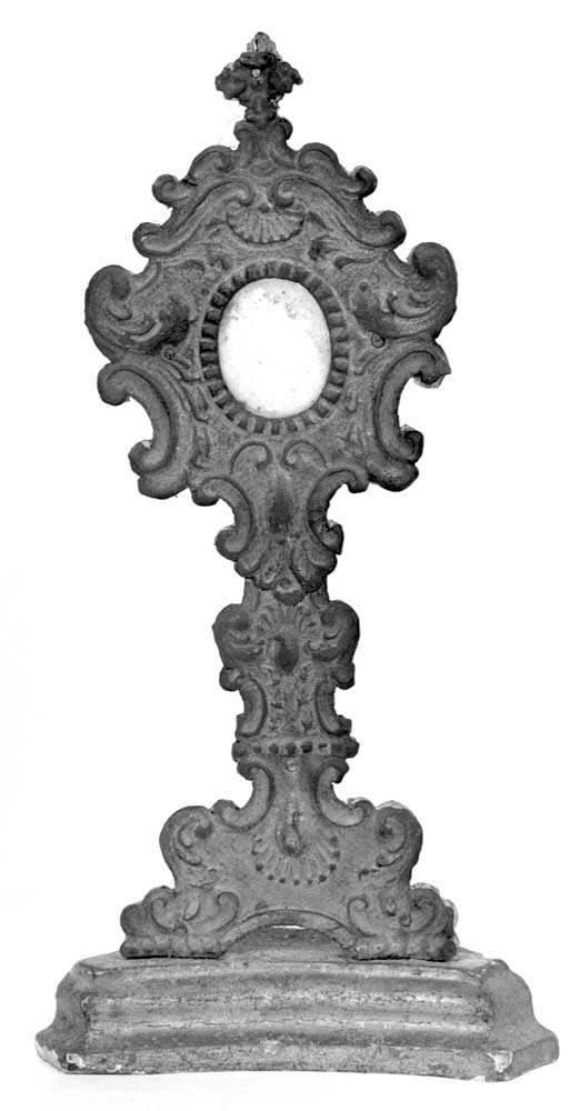 reliquiario - a ostensorio, opera isolata - manifattura emiliana (terzo quarto sec. XVIII)