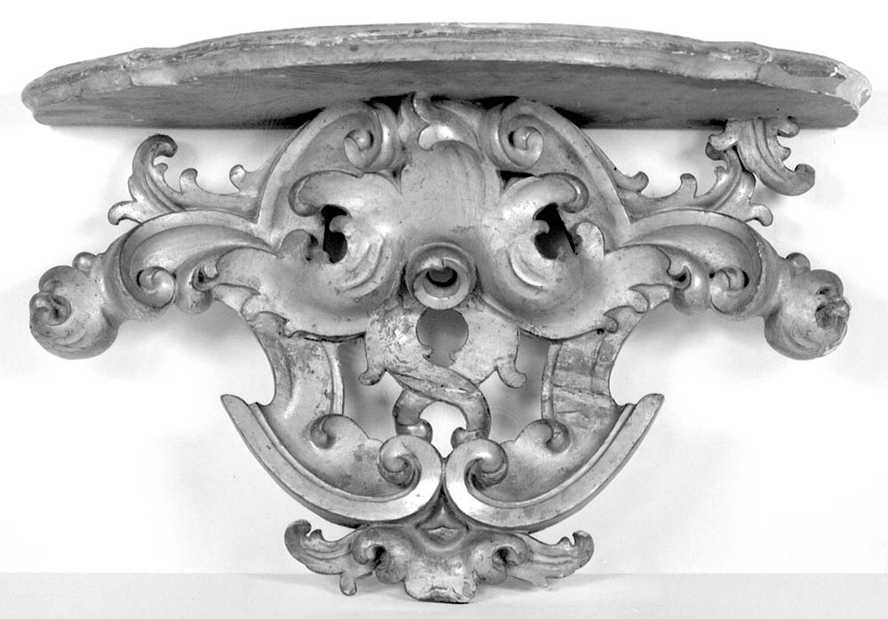 mensola, opera isolata - manifattura emiliana (prima metà sec. XVIII)