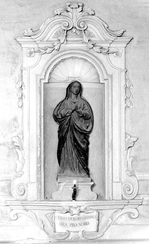 Madonna Addolorata (statua, opera isolata) - ambito emiliano (seconda metà sec. XVIII)