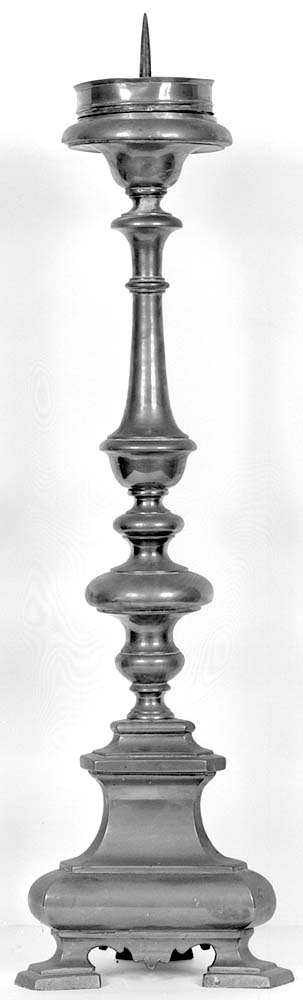 candeliere, serie - manifattura emiliana (sec. XVIII)