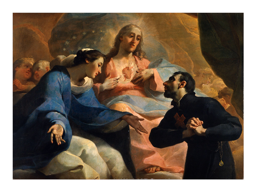 visione di San Camillo de Lellis (dipinto) di Gandolfi Ubaldo (sec. XVIII)