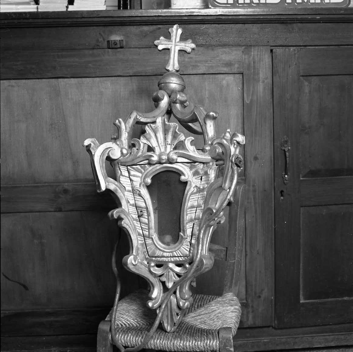 lanterna processionale, serie - bottega emiliano-romagnola (sec. XVIII)