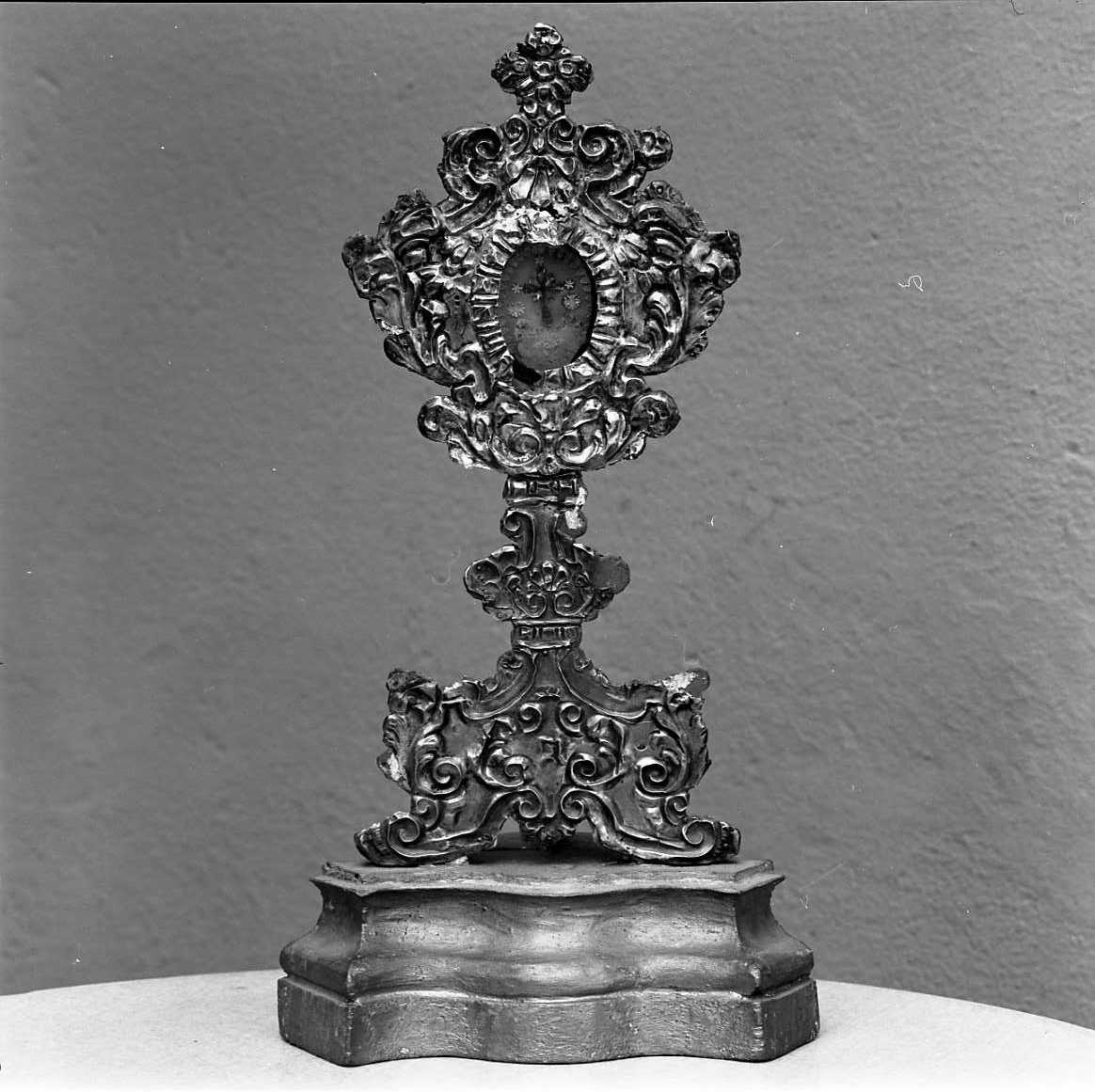 reliquiario-ostensorio - bottega emiliano-romagnola (fine sec. XVIII)