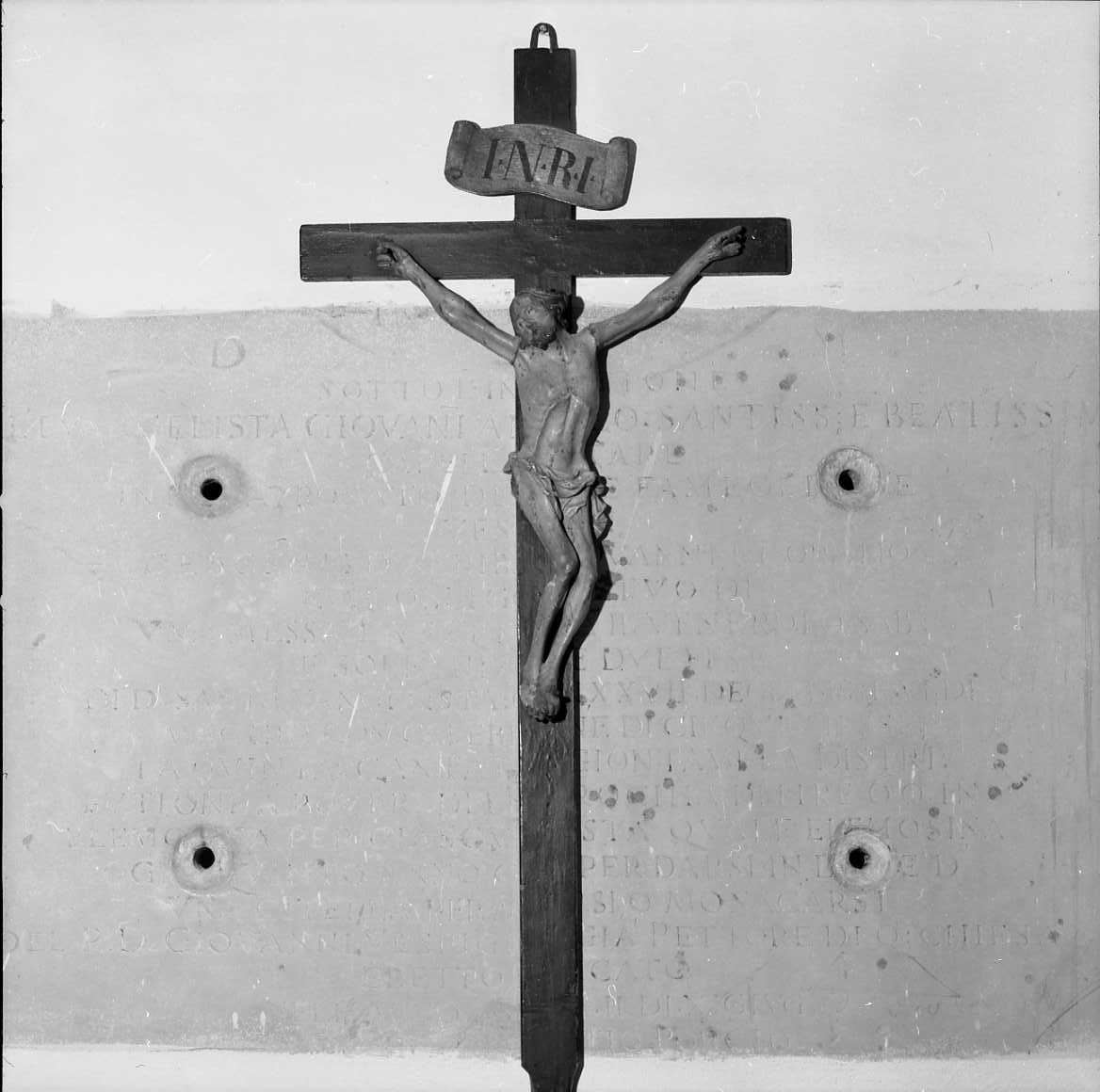 Cristo crocifisso (crocifisso) - bottega emiliano-romagnola (seconda metà sec. XVII)