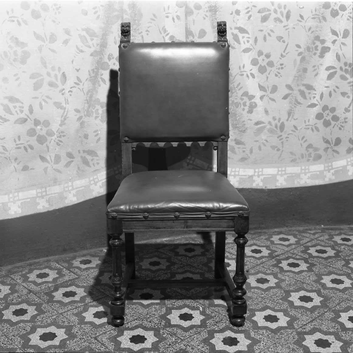 sedia, serie - bottega emiliano-romagnola (metà sec. XIX)