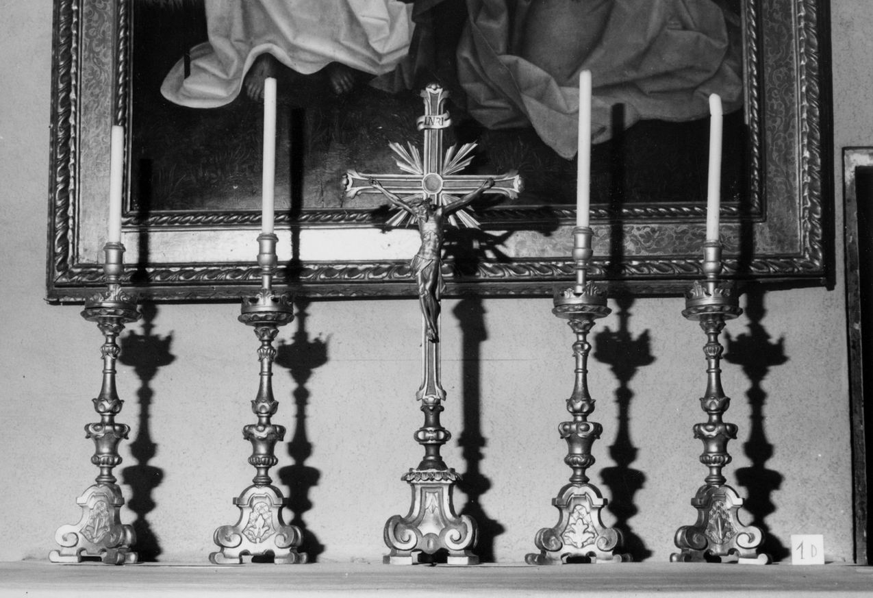 candeliere, serie - ambito italiano (sec. XVIII)