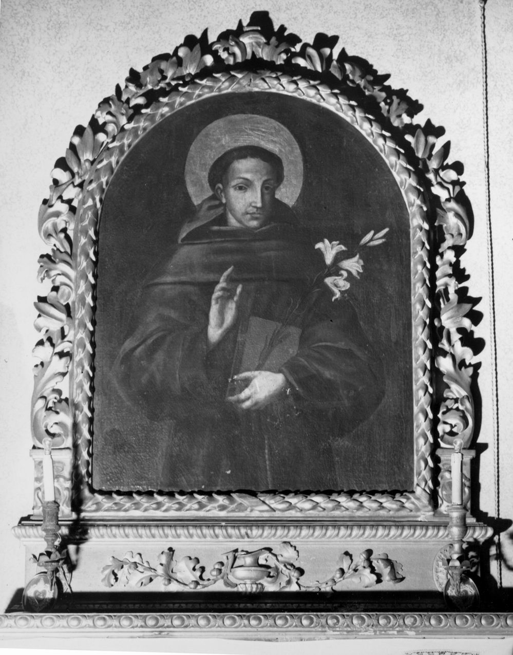 Sant'Antonio da Padova (dipinto) - ambito emiliano (?) (sec. XVII)