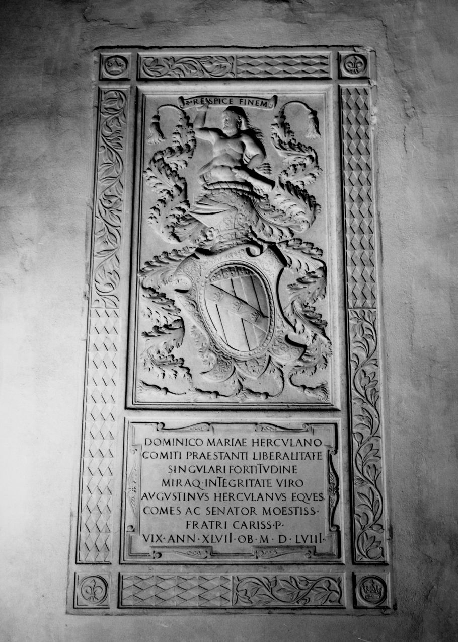 lapide - manifattura emiliana (sec. XVI)