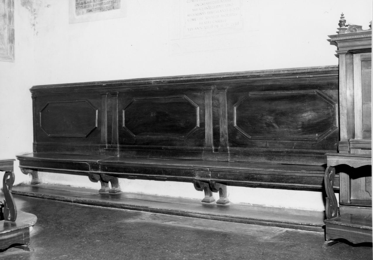 pancale da chiesa, serie - manifattura emiliana (sec. XVIII)