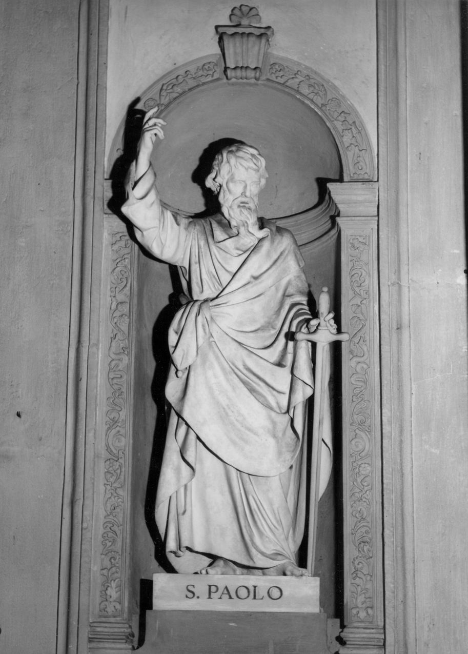 San Paolo (statua, elemento d'insieme) di Monari Carlo (sec. XIX)