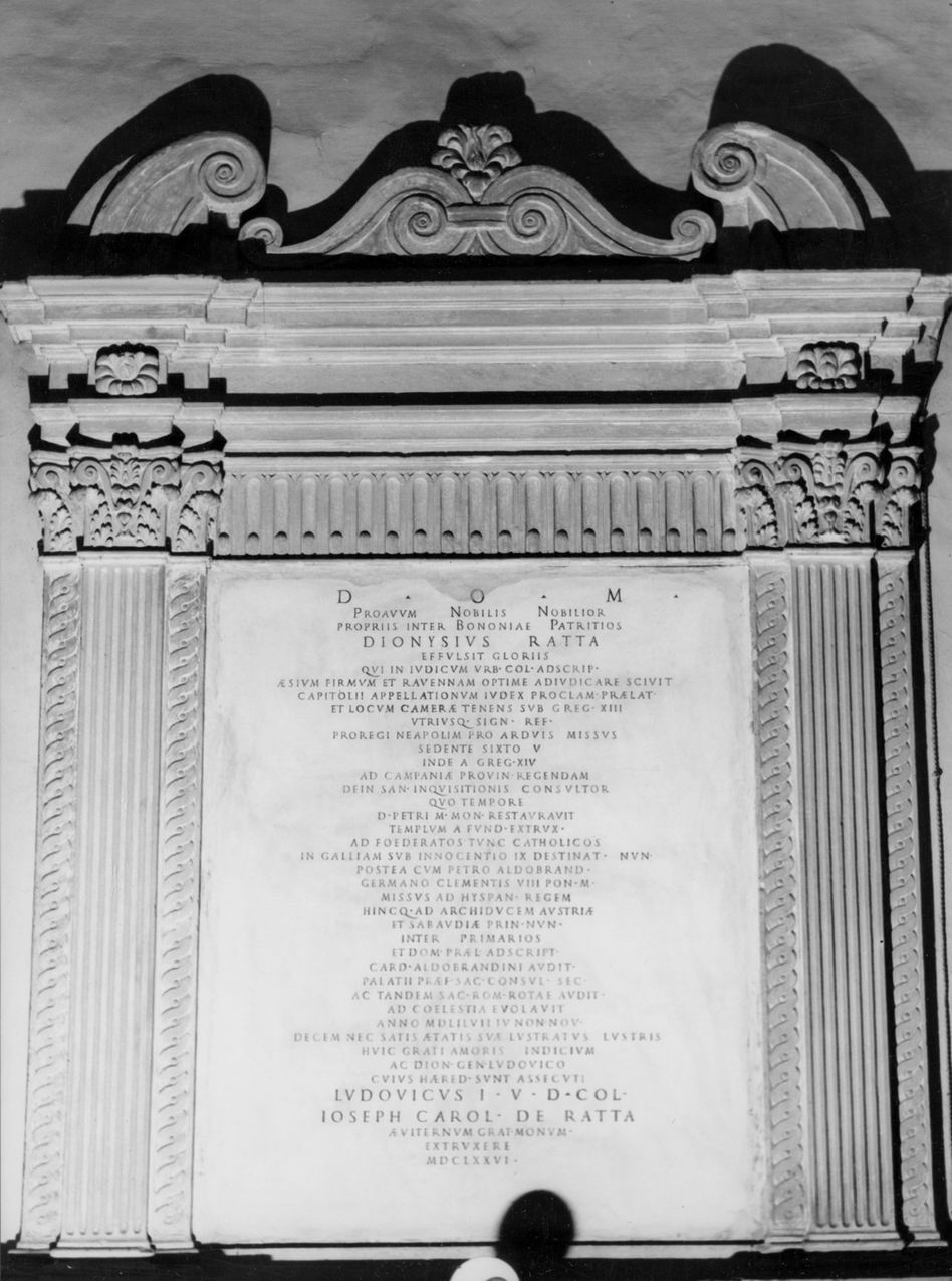 lapide - manifattura emiliano-romagnola (sec. XVII)