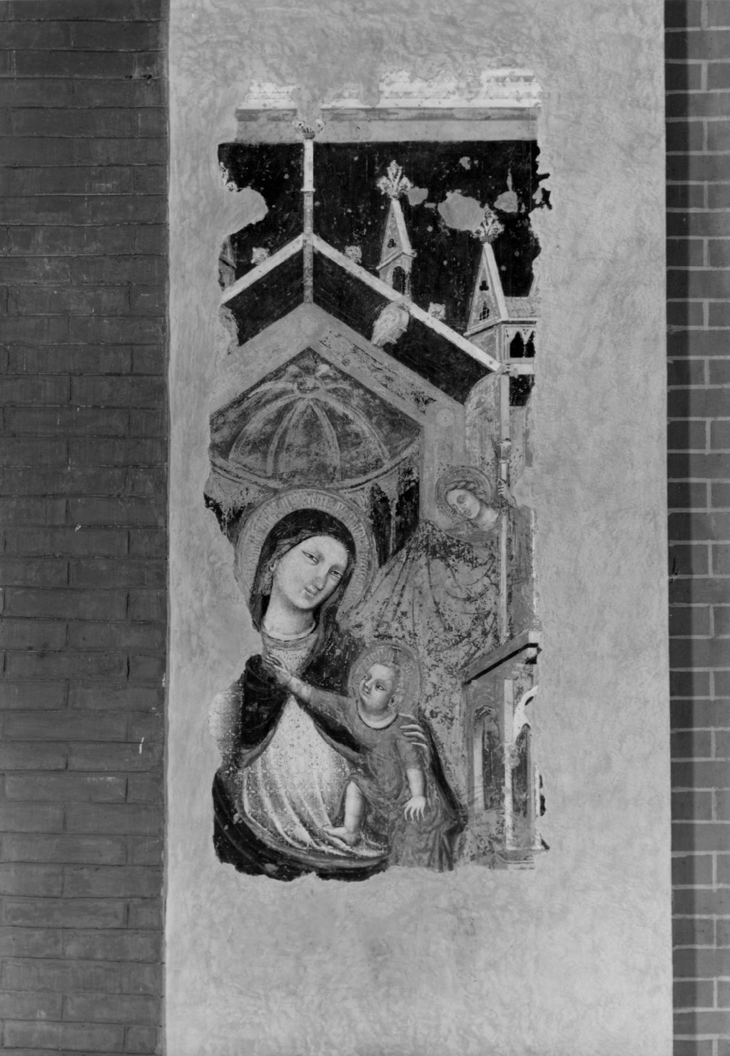 Madonna con Bambino (dipinto) di Pseudo Jacopino di Francesco (terzo quarto sec. XIV)