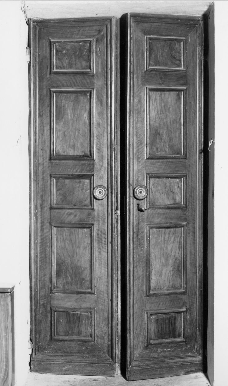 porta, serie - manifattura emiliana (fine/inizio secc. XVIII/ XIX)