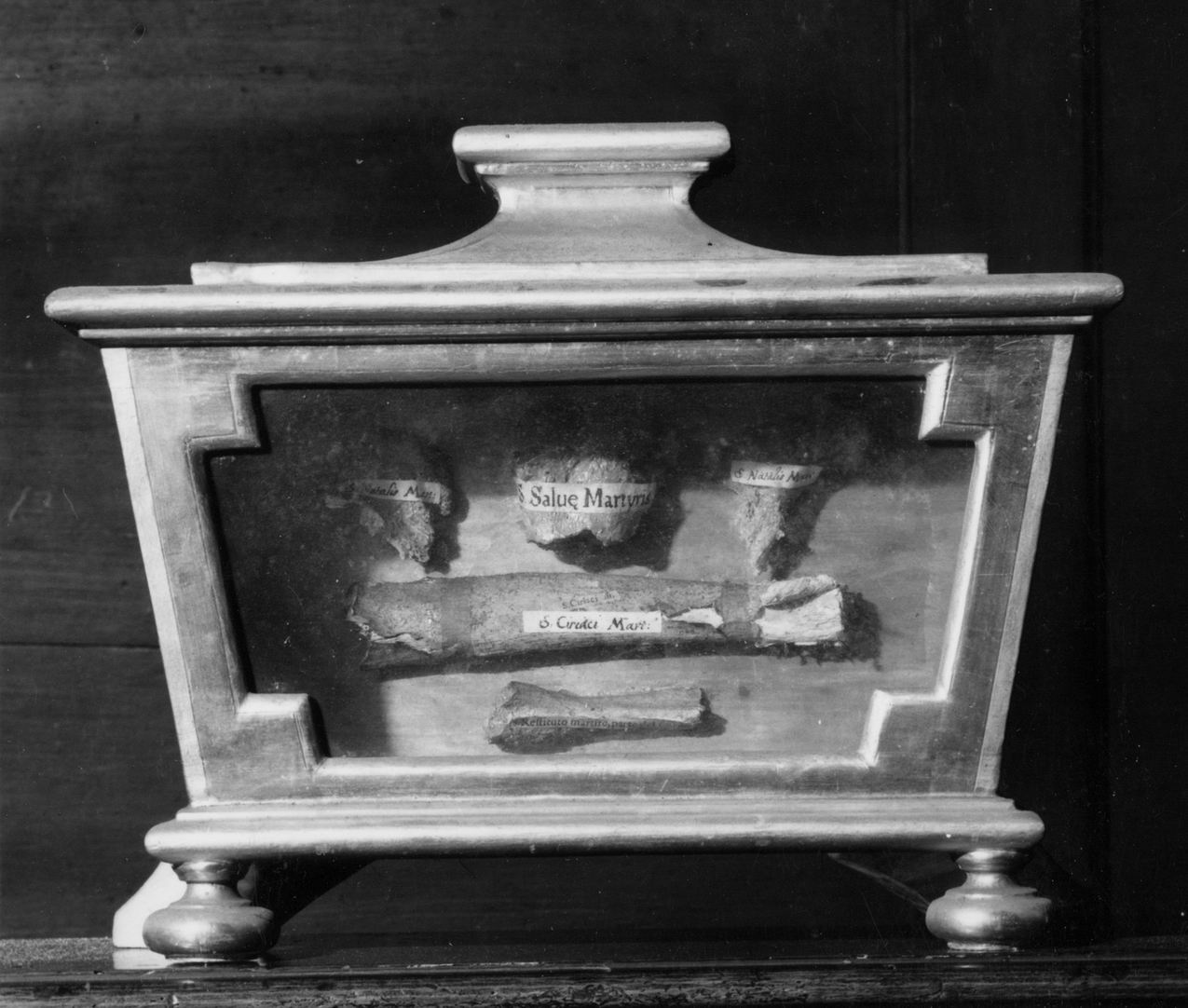 reliquiario a teca - a urna, serie - manifattura emiliana, manifattura emiliana (sec. XVII, sec. XVII)