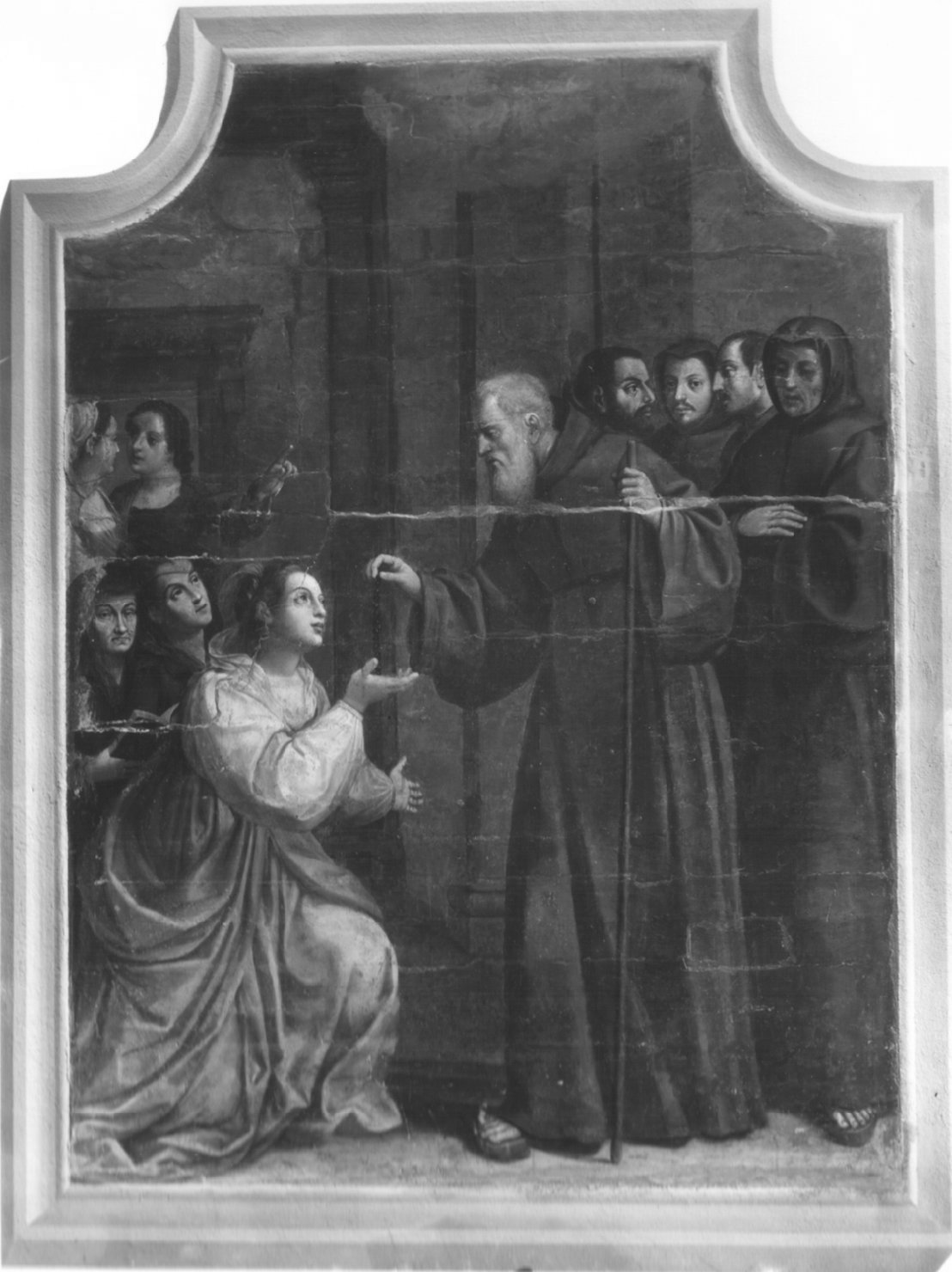 Sant'Antonio Abate (dipinto) di Bertusio Giovanni Battista detto Todeschino (prima metà sec. XVII)