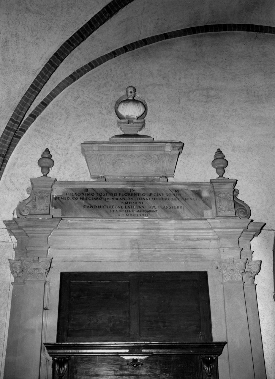 monumento funebre - ambito emiliano (sec. XVI)