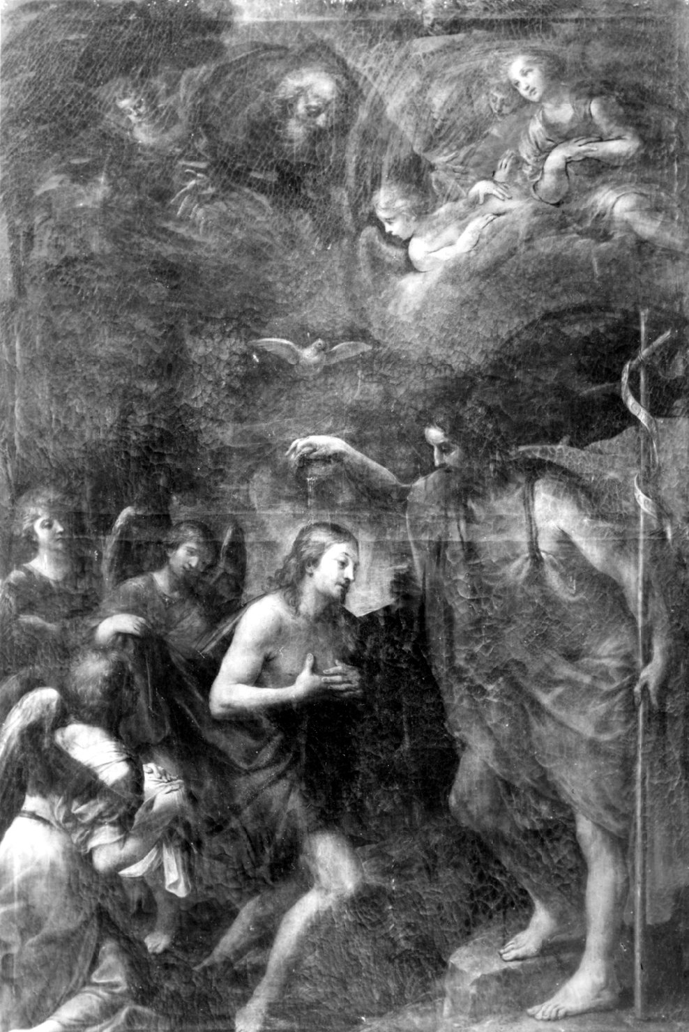 battesimo di Cristo (dipinto) di Spisanelli Vincenzo (metà sec. XVII)