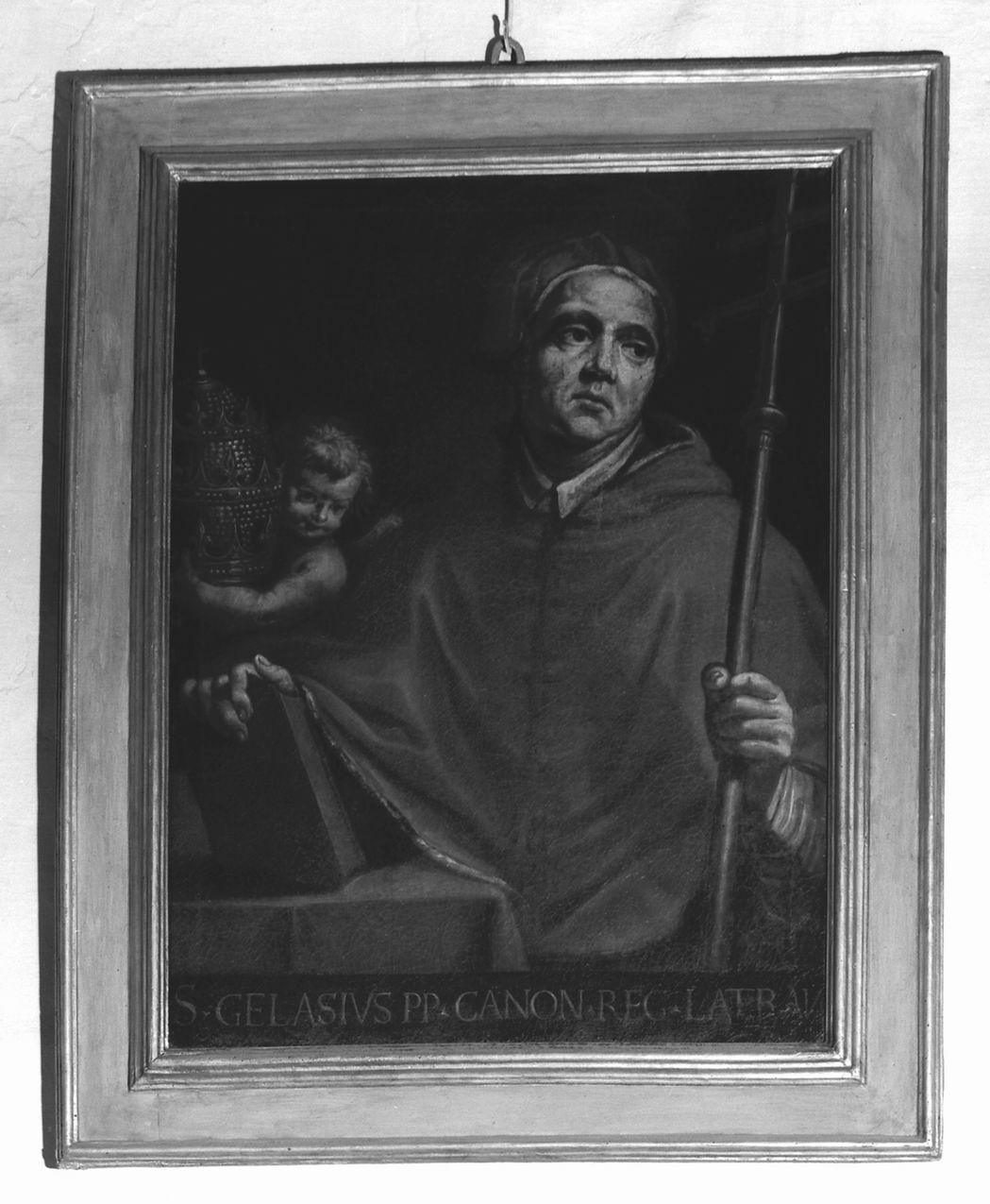 San Gelasio I papa (dipinto) di Spisanelli Vincenzo (prima metà sec. XVII)