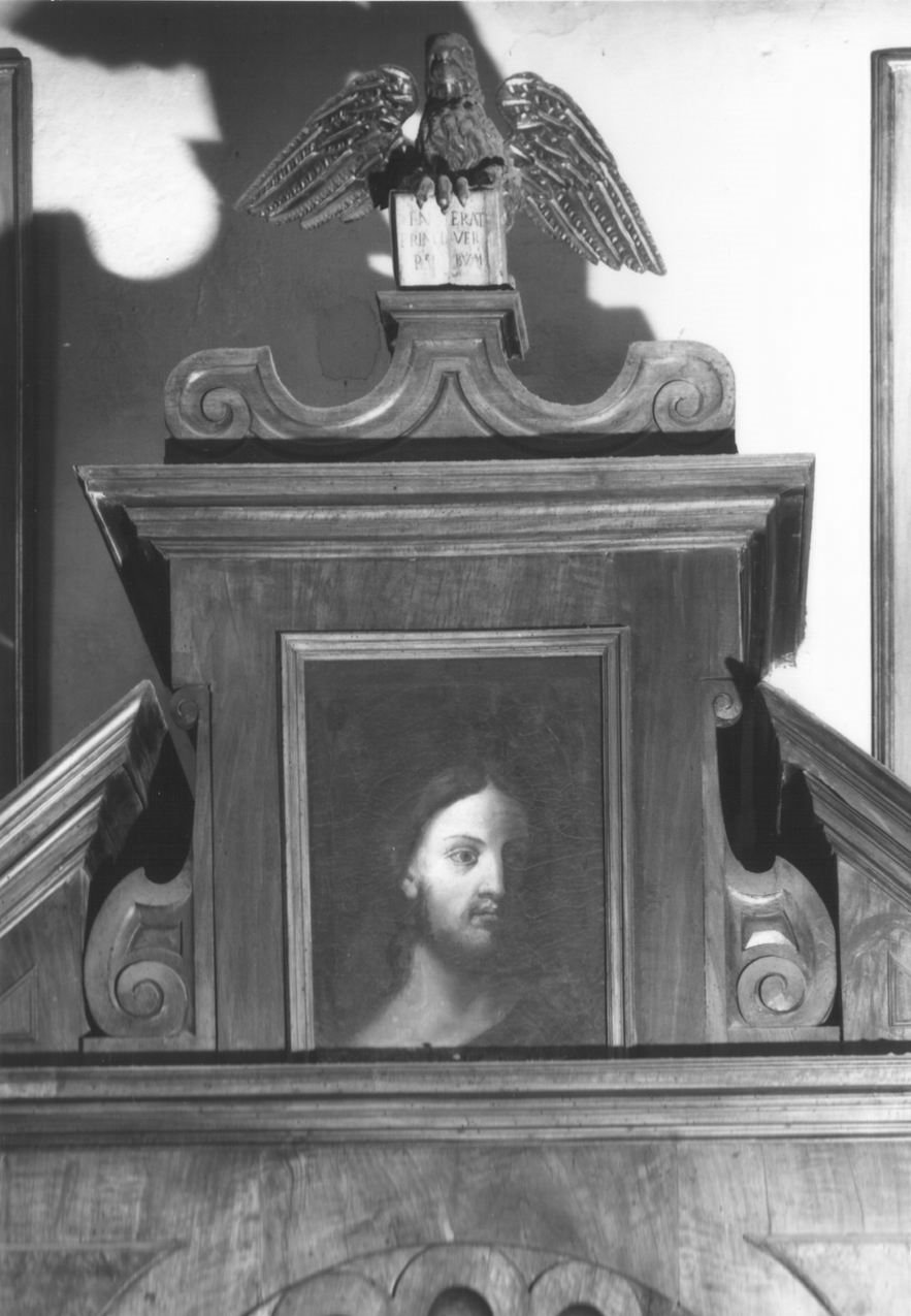 volto di Cristo (dipinto) - ambito emiliano (seconda metà sec. XVII)