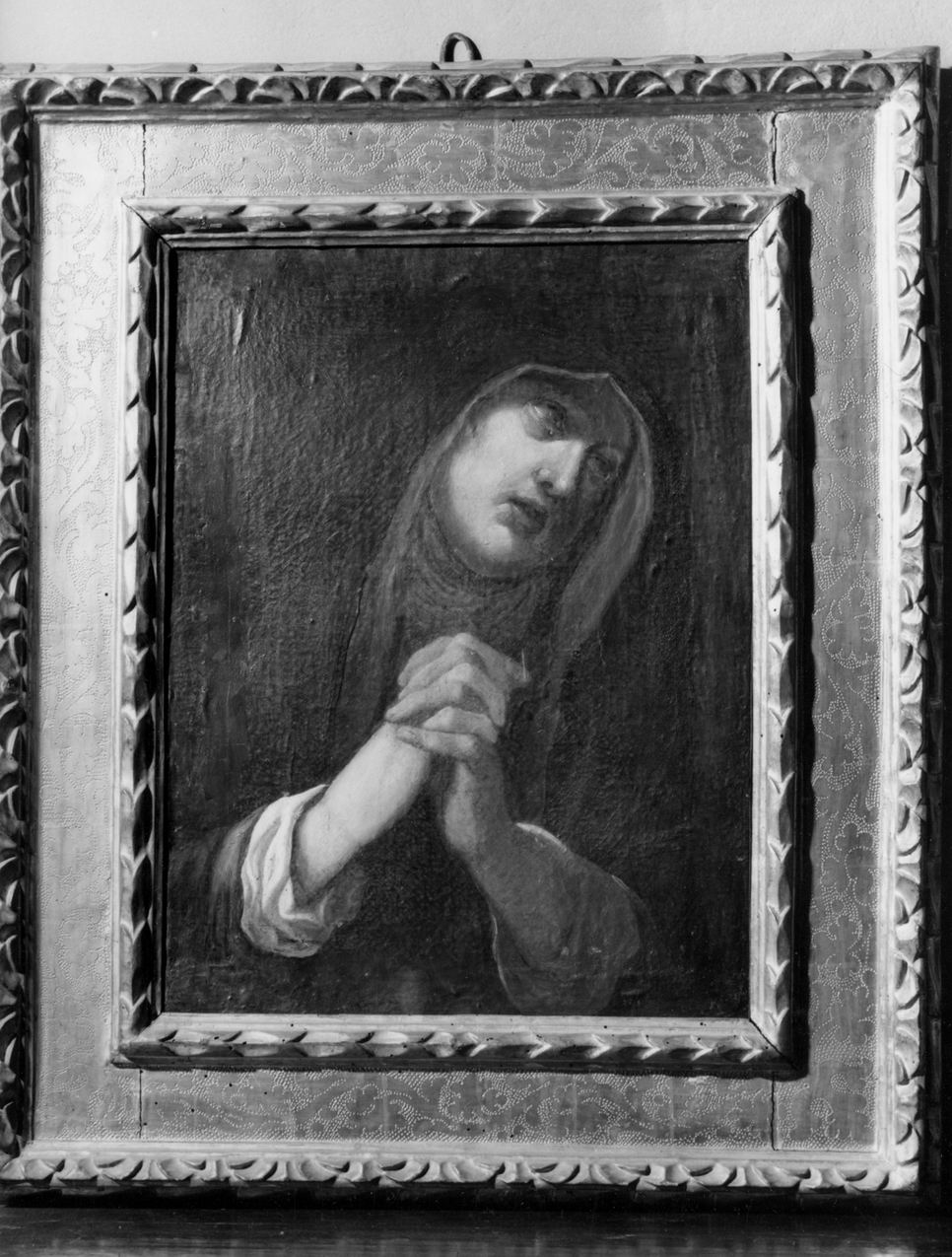 Madonna addolorata (dipinto) - ambito emiliano (seconda metà sec. XVII)